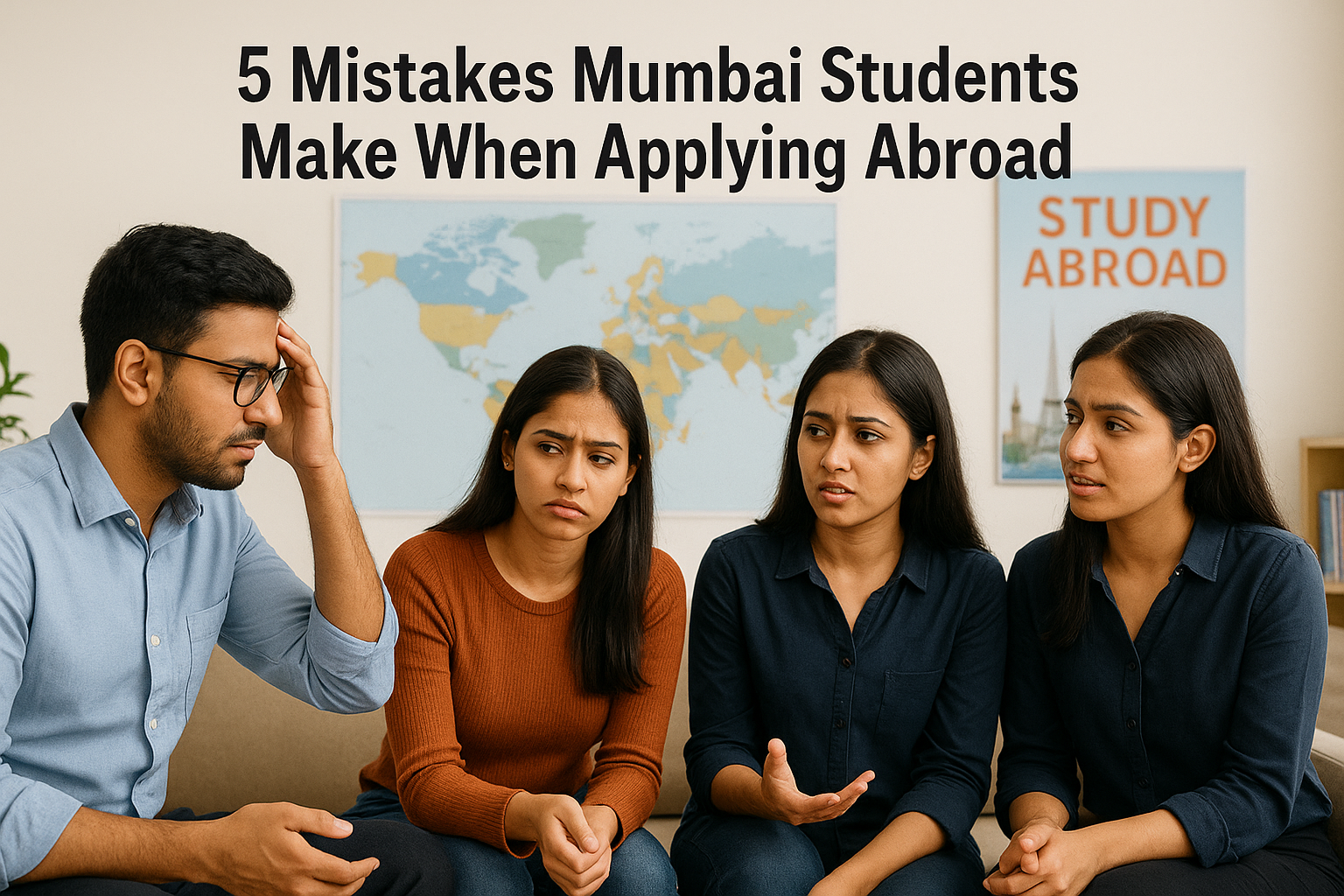 5 Mistakes Mumbai Students Make When Applying Abroad