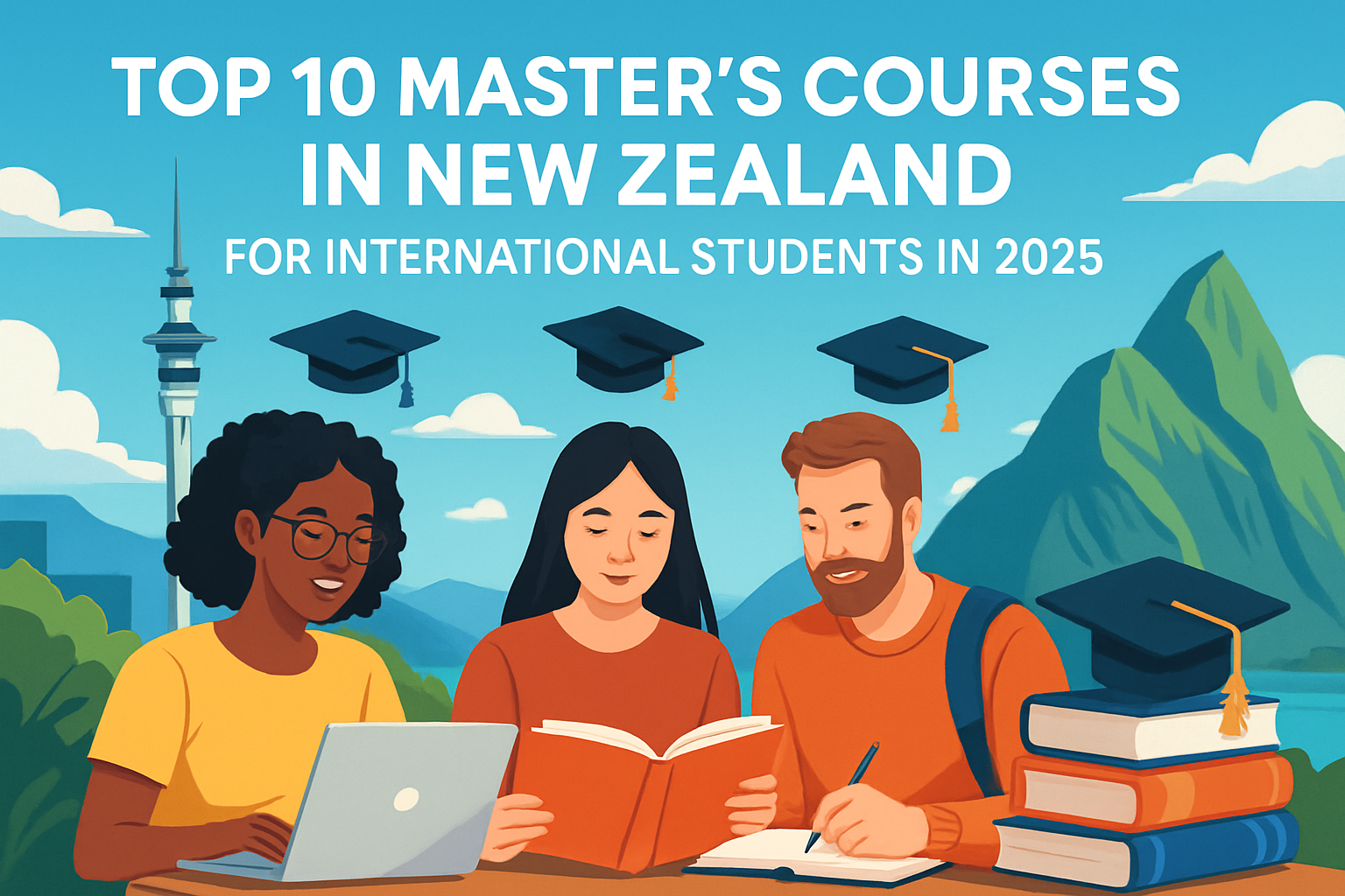 Top 10 Master’s Courses in New Zealand for International Students in 2025