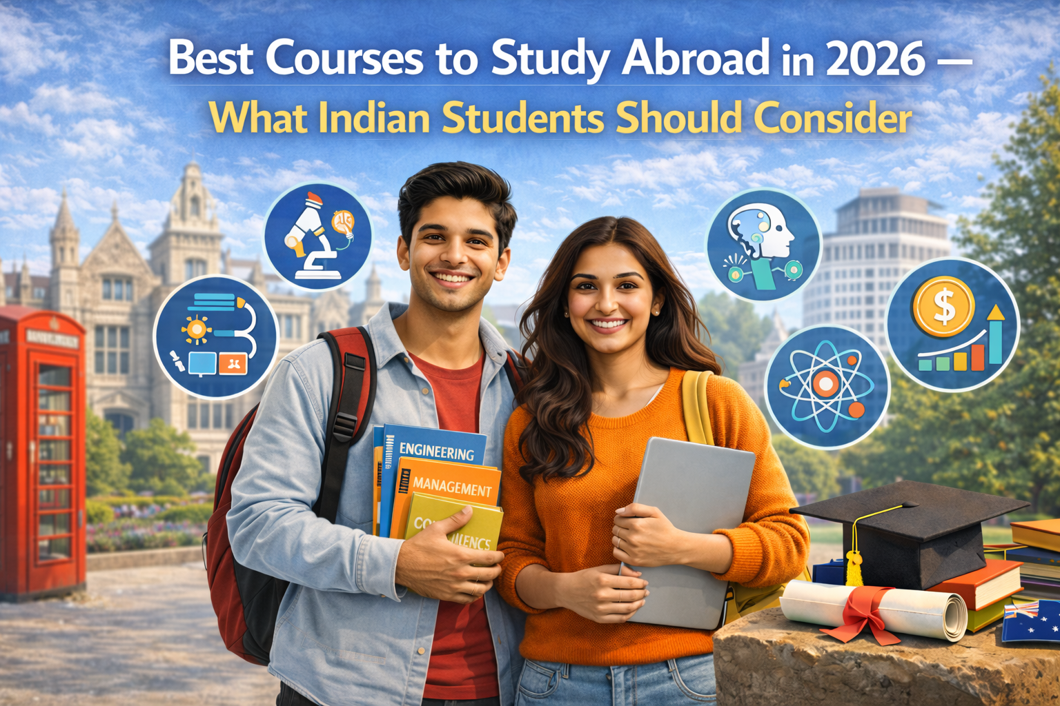 Best Courses to Study Abroad in 2026 — What Indian Students Should Consider
