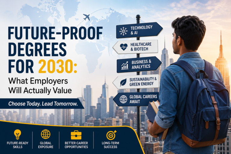 Future-Proof Degrees That Will Get You Employed By 2030: What Employers Will Look For